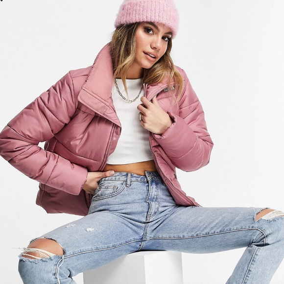 The North Face puffer jacket in pink - Picture 3 of 6